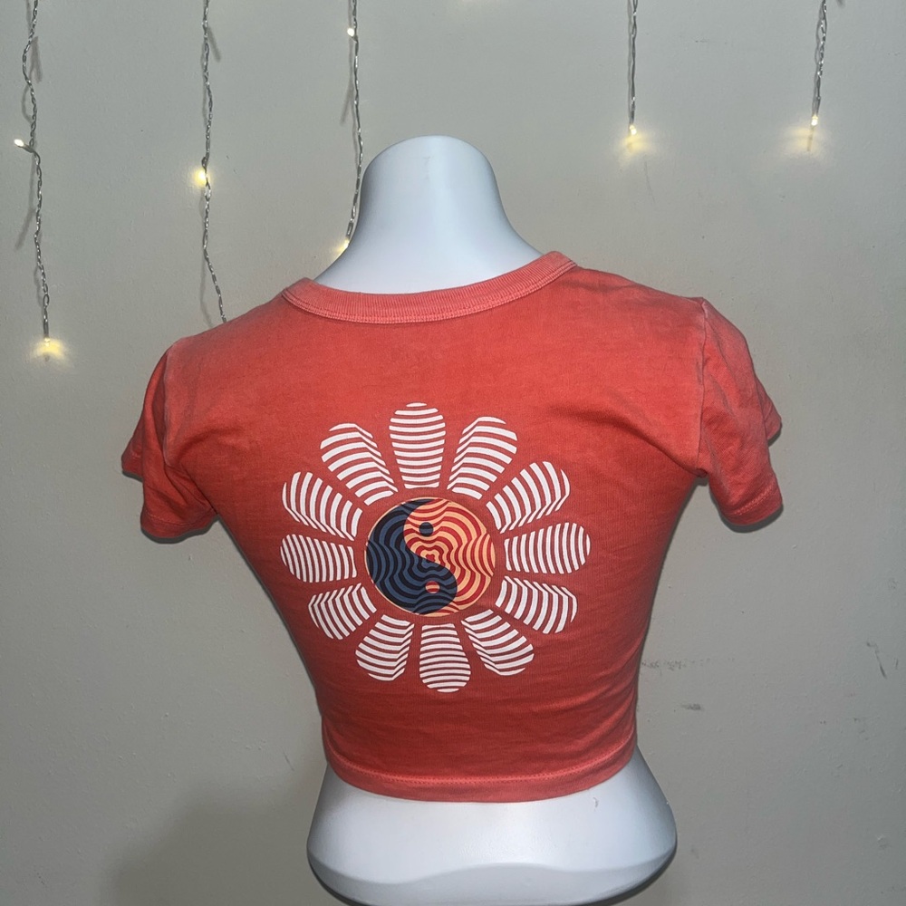 O'Neill Coral Graphic Crop Tee